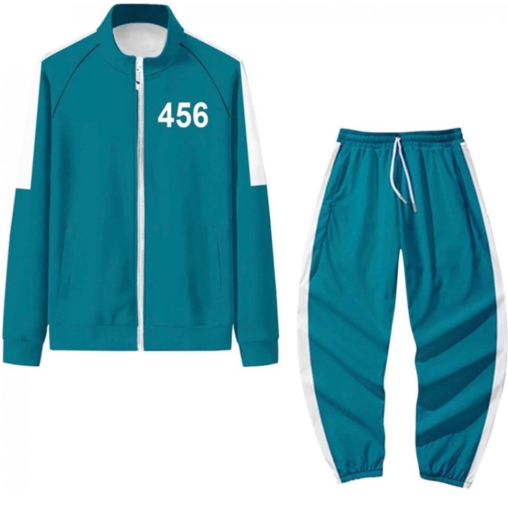 SQUID GAME PLAYER 456 COSTUME SIZE XL [NEVER WORN]